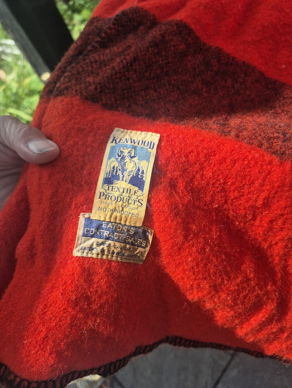 Kenwood Red Blanket